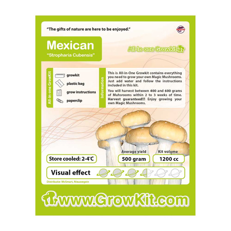 Zestaw do Badań - Growkit Mexicano  1200cc