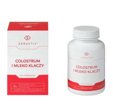 Colostrum i Mleko Klaczy 180kap. - Genactiv