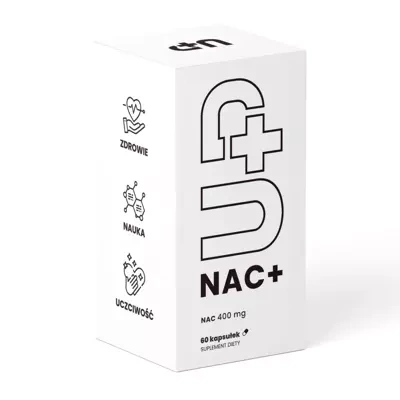 UP Health Pharma NAC+ N-acetylo-L-cysteina 400mg