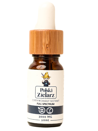 Olejek CBD 30% Ekstrakt CBD 10ml - Polski Zielarz