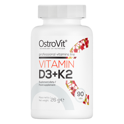 Witamina D3 + K2  90 tabletek OstroVit