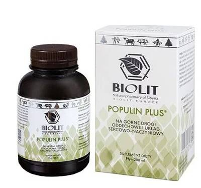 Populin PLUS Płuca i Odporność 200ml - Biolit