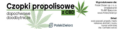 NATURALNE Czopki Propolisowe z CBD 12 szt. HEMOROIDY | INFEKCJE Polski Zielarz
