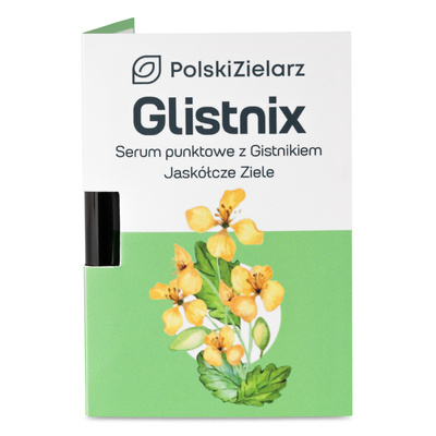 Glistnix Jaskółcze Ziele Kurzajki Brodawki Modzele MOCNY 3 ml Polski Zielarz