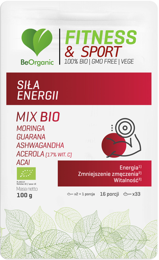 Siła energii MIX BIO 100g, BeOrganic