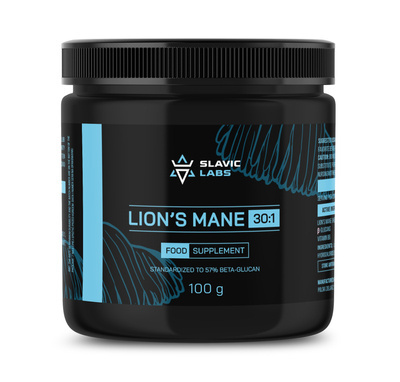 Lion’s Mane 100g – Soplówka Jeżowata DER 30:1 - Slavic Labs