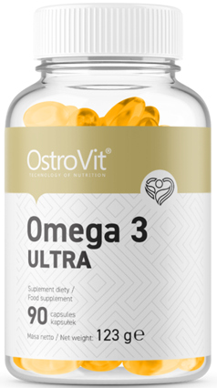 Omega 3 ULTRA 90 kap. - OstroVit