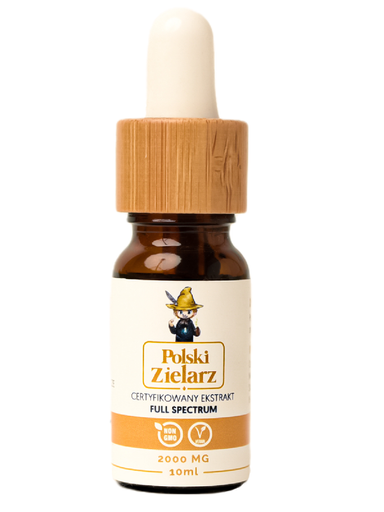 Olejek CBD 20% Ekstrakt CBD 10 ml - Polski Zielarz
