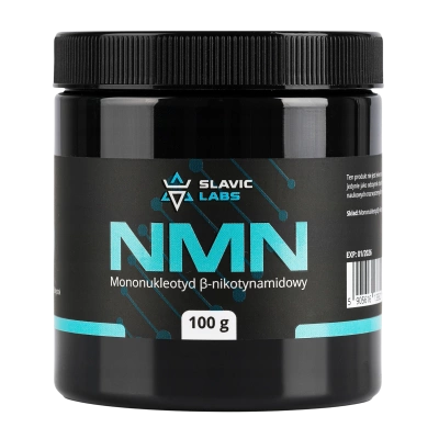 NMN Czysty Laboratoryjnie >99.5% Mononukleotyd Nikotynamidu 100g - SlavicLabs