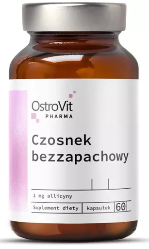 Czosnek bezzapachowy - 60 kapsułek - OstroVit
