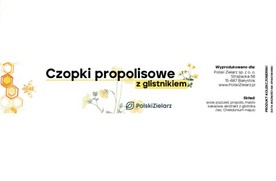 NATURALNE Czopki Propolisowe z Glistnikiem 12 szt. HEMOROIDY | INFEKCJE Polski Zielarz