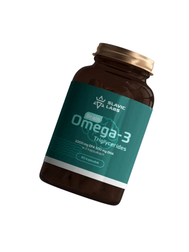 Brain OMEGA 3 Triglycerides 90 kaps. - Slavic Labs
