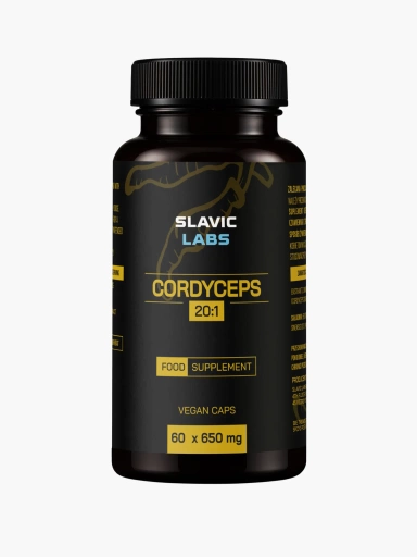 Cordyceps (Maczużnik chiński) 60 kapsułek DER 20:1 - Slavic Labs