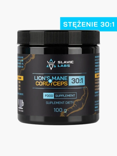 Lion’s Mane + Cordyceps DER 30:1 100g - Slavic Labs