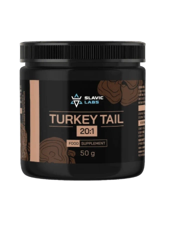 Turkey Tail - Wrośniak różnobarwny (Coriolus) DER 20:1 50g - Slavic Labs