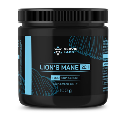 Lion’s Mane 100g – Soplówka Jeżowata DER 20:1 - Slavic Labs
