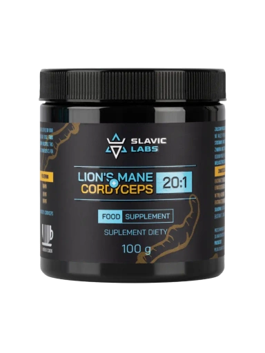 Lion’s Mane + Cordyceps DER 20:1 100g - Slavic Labs