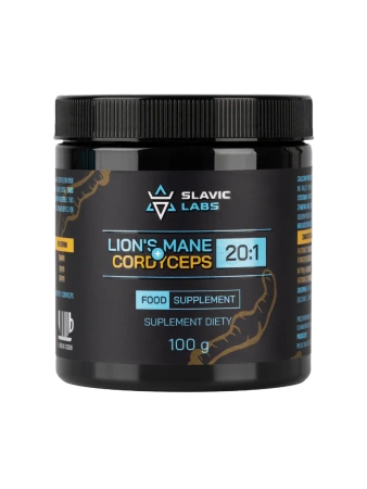 Lion’s Mane + Cordyceps DER 20:1 100g - Slavic Labs