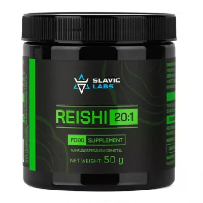 Reishi 50g – Lakownica Żółtawa DER 20:1 - Slavic Labs