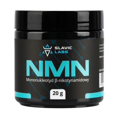 NMN Czysty Laboratoryjnie >99.5% Mononukleotyd Nikotynamidu 20g - SlavicLabs
