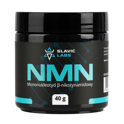 NMN Czysty Laboratoryjnie >99.5% Mononukleotyd Nikotynamidu 40g - SlavicLabs