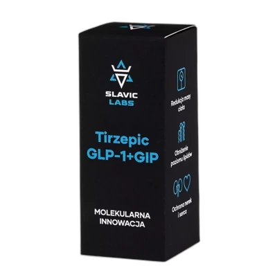 Fiolka Tirzepic GLP-1+GIP 10mg Peptyd do badań - Slavic Labs