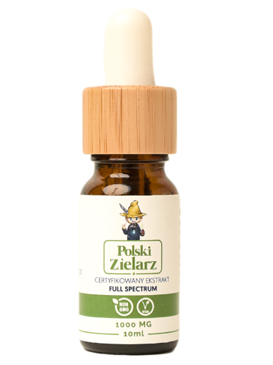Olejek CBD 10% Ekstrakt CBD - Polski Zielarz