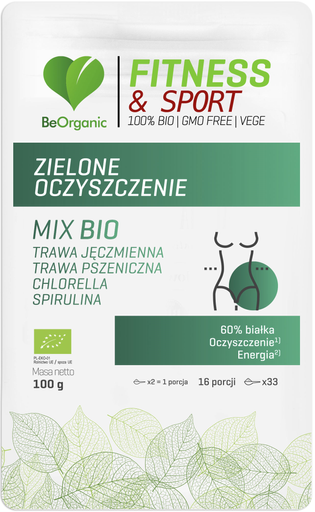 Zielone oczyszczenie MIX BIO 100g, BeOrganic