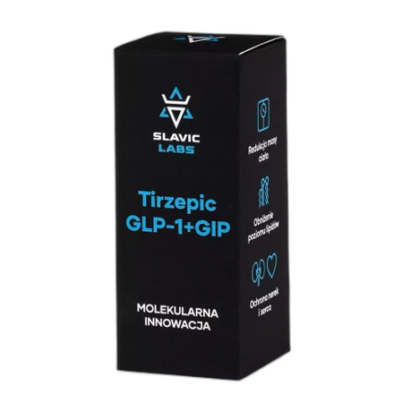 Fiolka Tirzepic GLP-1+GIP 10mg Peptyd do badań - Slavic Labs