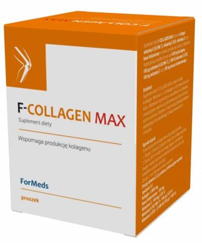 F-Collagen Max - kolagen D3 K2 + kwas hialuronowy - 30 porcji ForMeds