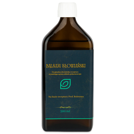 Balsam Słowiański Zakwas Carski Wódka Carska 500 ml Balsam Bolotowa - Polski Zielarz