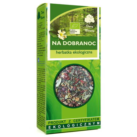 Ekologiczna Herbatka - Na Dobranoc 50g. Dary Natury