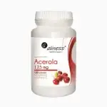 Acerola 125 mg - Naturalna Witamina C - 120 tab. Aliness