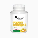 Vegan Omega 3 FORTE DHA 500 mg x 60 vege caps - Aliness