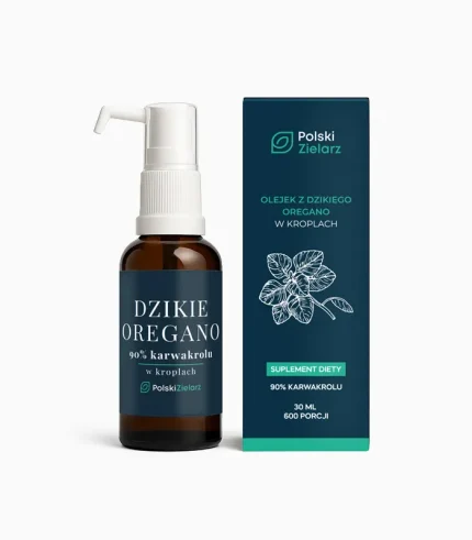 Olejek z Dzikiego Oregano 30ml, 90% karwakrolu - Polski Zielarz