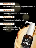 Witaminy ADEK (K2VITAL™) 30ml Slavic Labs - obrazek 4