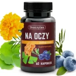 NA OCZY aksamitka, luteina, zeaksantyna, borówka 60kaps Skoczylas