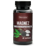 MAGNEZ 4 formy, witamina B6, czarna rzepa 60 kaps Skoczylas