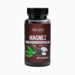 MAGNEZ 4 formy, witamina B6, czarna rzepa 60 kaps Skoczylas