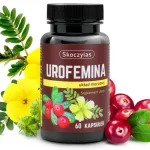 UROFEMINA układ moczowy Laktoferyna, D-mannoza 60kaps Skoczylas