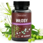 WŁOSY Biotyna, L-cysteina, L-metionina 60kaps Skoczylas
